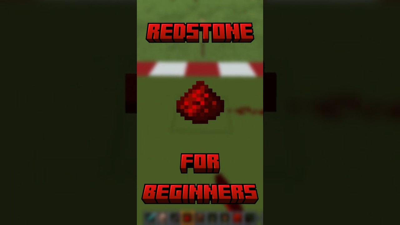 REDSTONE FOR BEGINNERS: Redstone Dust
