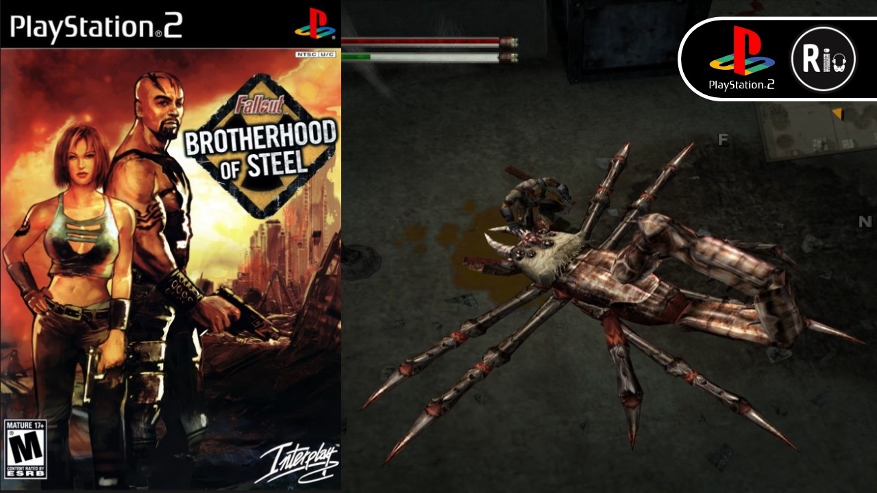 Fallout: Brotherhood of Steel PS2 Full HD 1080p Gameplay (PCSX2)