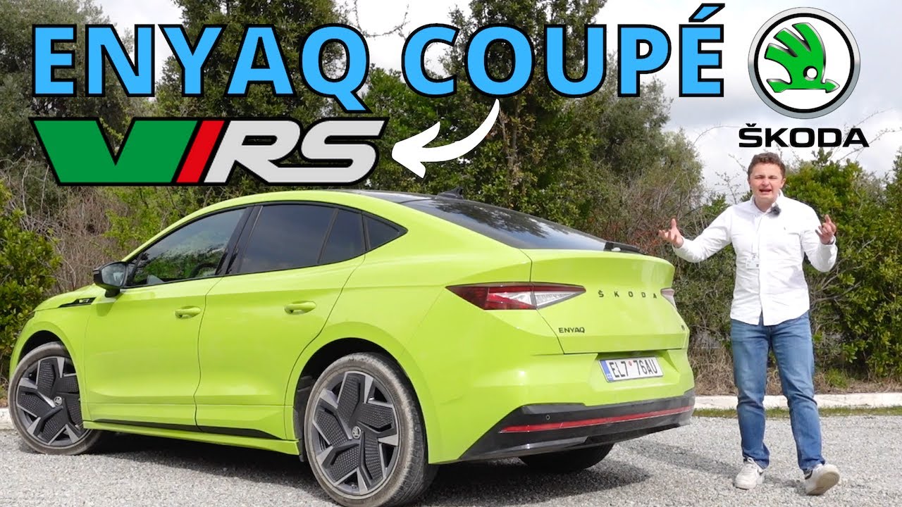 HURTIGERE OG SMUKKERE END NOGENSINDE FØR! Skoda Enyaq Coupe RS Præsentation