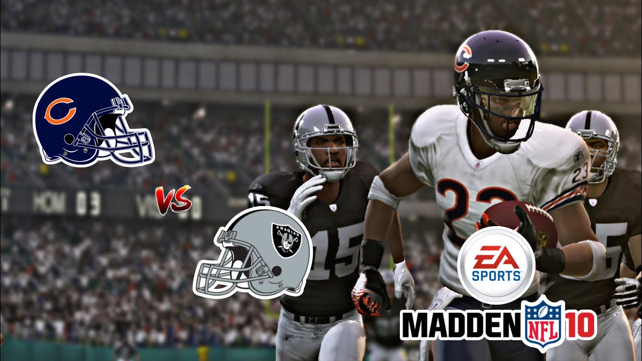 Madden 10 | Bears vs. Raiders (Xbox 360)