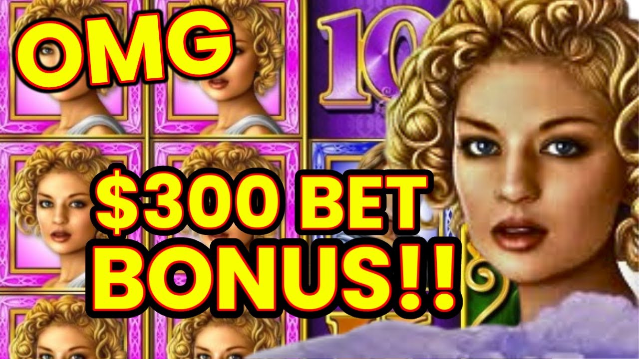 Omg! $300 MAX BET BONUS! JACKPOT! Golden Godess loves ME! ❤️