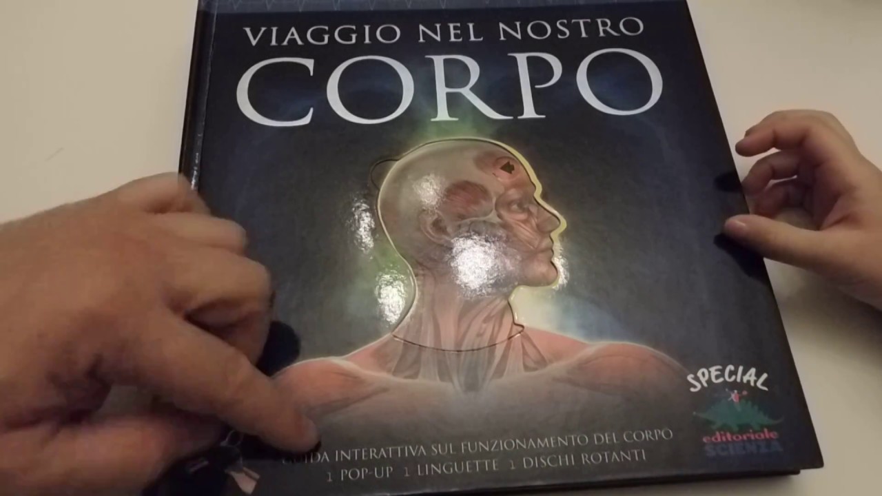 Libro POP-UP viaggio nel nostro corpo