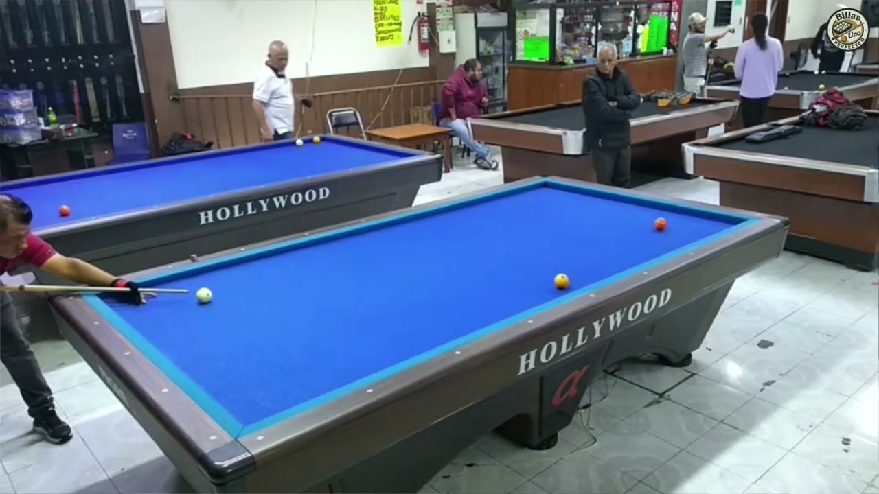 🏅Sergio Sanabriga (Javis Billar Club) 🆚 Ricardo Salinas (Nvo Diamante Billares) Toñin Eliminación .