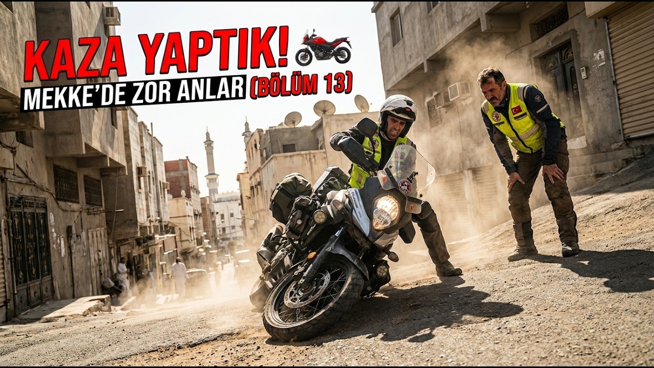 НЕОЖИДАННАЯ АВАРИЯ В МЕККЕ! 🏍️ Восхождение на гору Нур и пещера Хира (Эпизод 13)