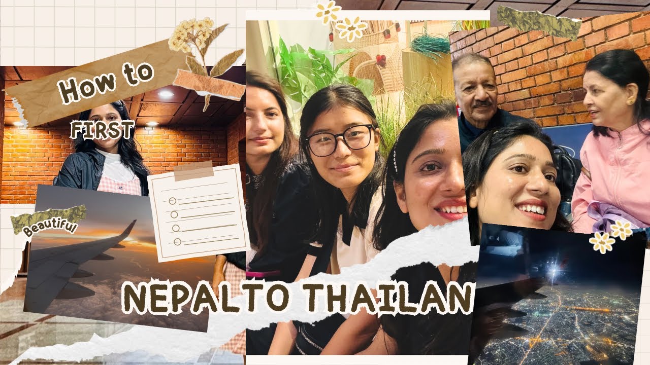 Thailand Trip सुरु भयो! Bangkok Day 1 Vlog//First Time in Thailand! मेरो पहिलो Thailand Trip 🇹🇭