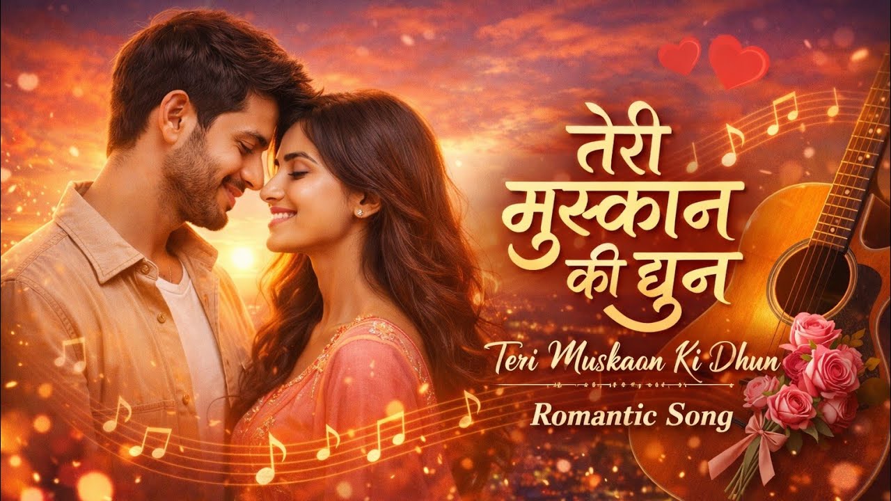 Romantic Song Teri Muskaan Ki Dhun ❤️ #LoveSong #IndianMusic