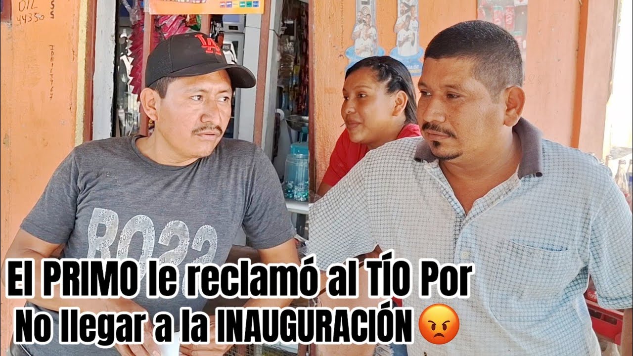 El PRIMO estaba sentido pero no se atrevía decírselo al tío hasta que Laura lo confrontó.