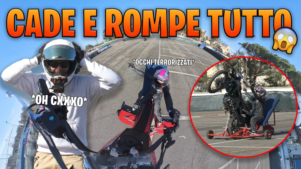 INSEGNO ALLA MIA RAGAZZA AD IMPENNARE UNA MOTO IN SOLO 30 MINUTI ANCHE SE NON HA MAI GUIDATO