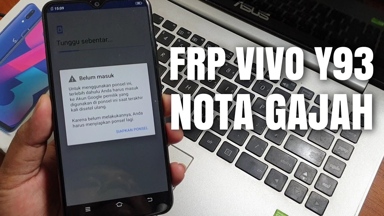 Bypass Frp Account Google Vivo Y93, Support All tipe Vivo Terbaru 2020