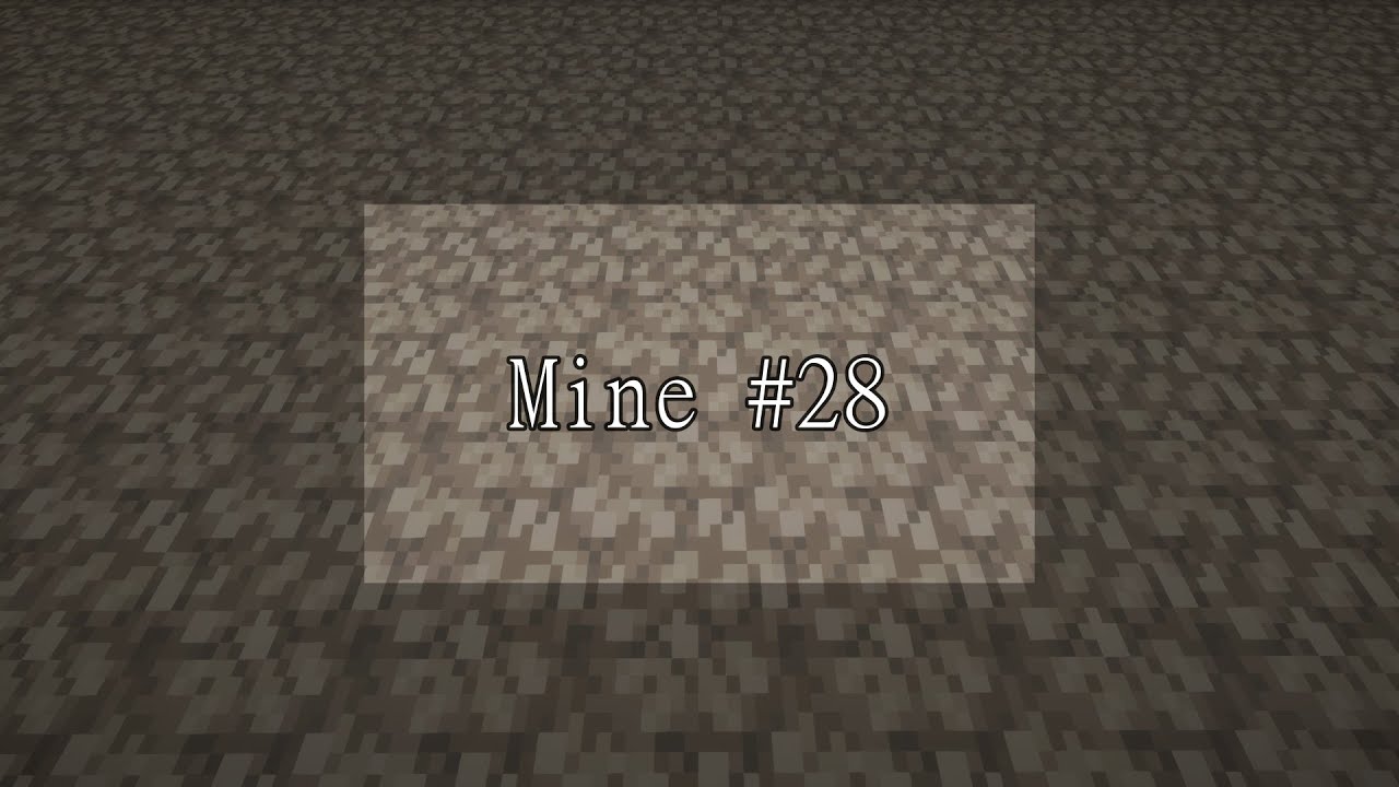Minecraft ASMR | 180 Mines | Digging Mine #28