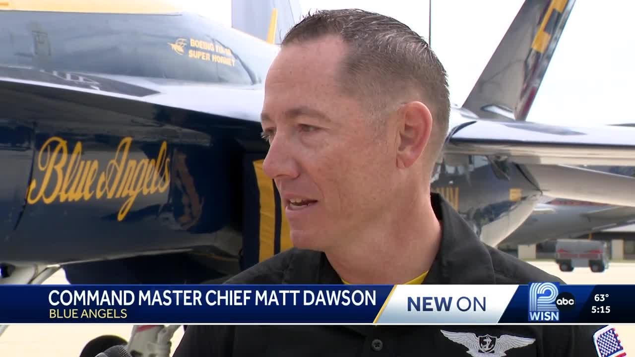 Hometown pilot returns to Milwaukee with US Navy Blue Angels for air and water show