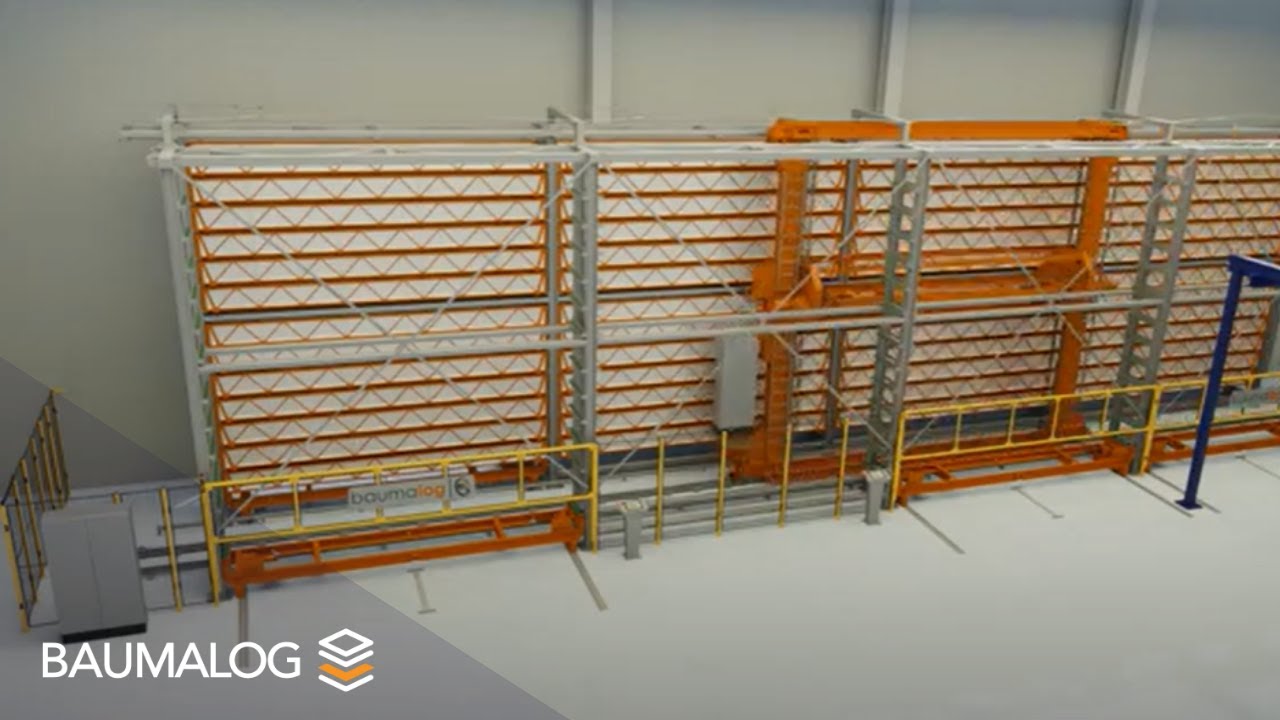 Układnica magazynowa | Regał automatyczny MultiTower z układnicą magazynową do profili