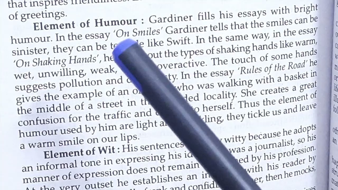 A.G. Gardiner as an essayist/Gardiner's Prose Style