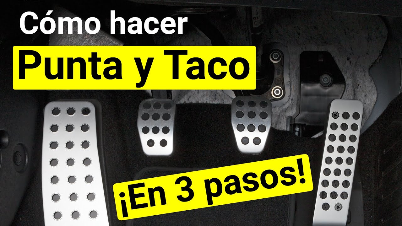 Cómo hacer PUNTA y TACO | REBAJES PERFECTOS en 3 pasos!  | Punta Tacon | Heel and Toe