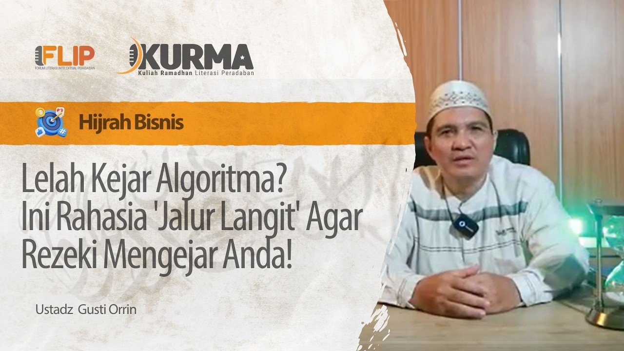 Lelah Kejar Algoritma? Ini Rahasia 'Jalur Langit' Agar Rezeki Mengejar Anda!