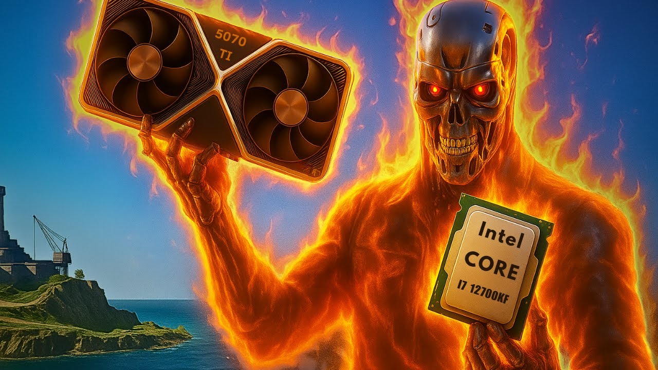 🔴🔥 Warzone TERMINATOR Build — 5070 Ti + i7-12700KF on FIRE! 🔥