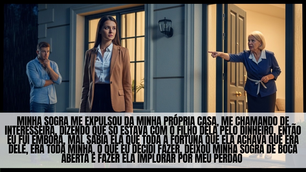 FUI CHAMADA DE INTERESSEIRA PELA MINHA SOGRA... MAL SABIA ELA QUE TODA A FORTUNA ERA MINHA