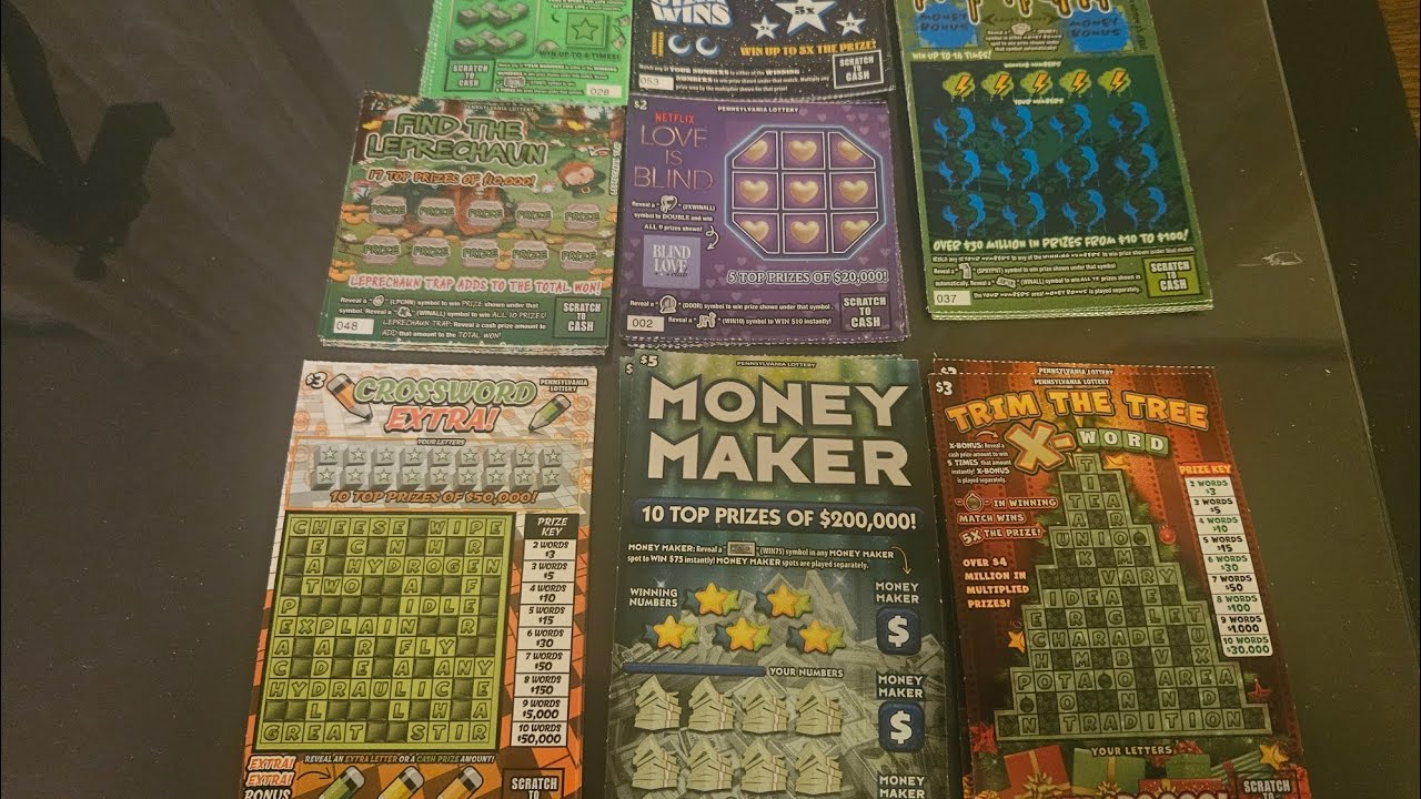 EAST COAST SCRATCHERS!!!  Mixture of scratch tickets!! Look for JACKPOT!!