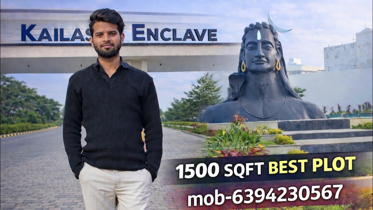 1500 sqft plot in kailasha enclave Sultanpur road lucknow/ lucknow property/ Shahid path property 