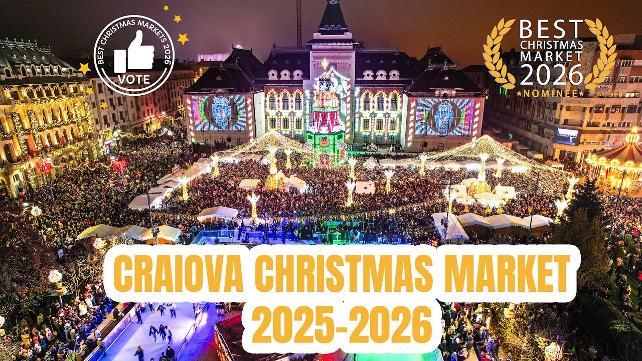 T&acirc;rgul de Crăciun Craiova 2025-2026: Destinația Ta de Poveste &icirc;n Această Iarnă 🎅