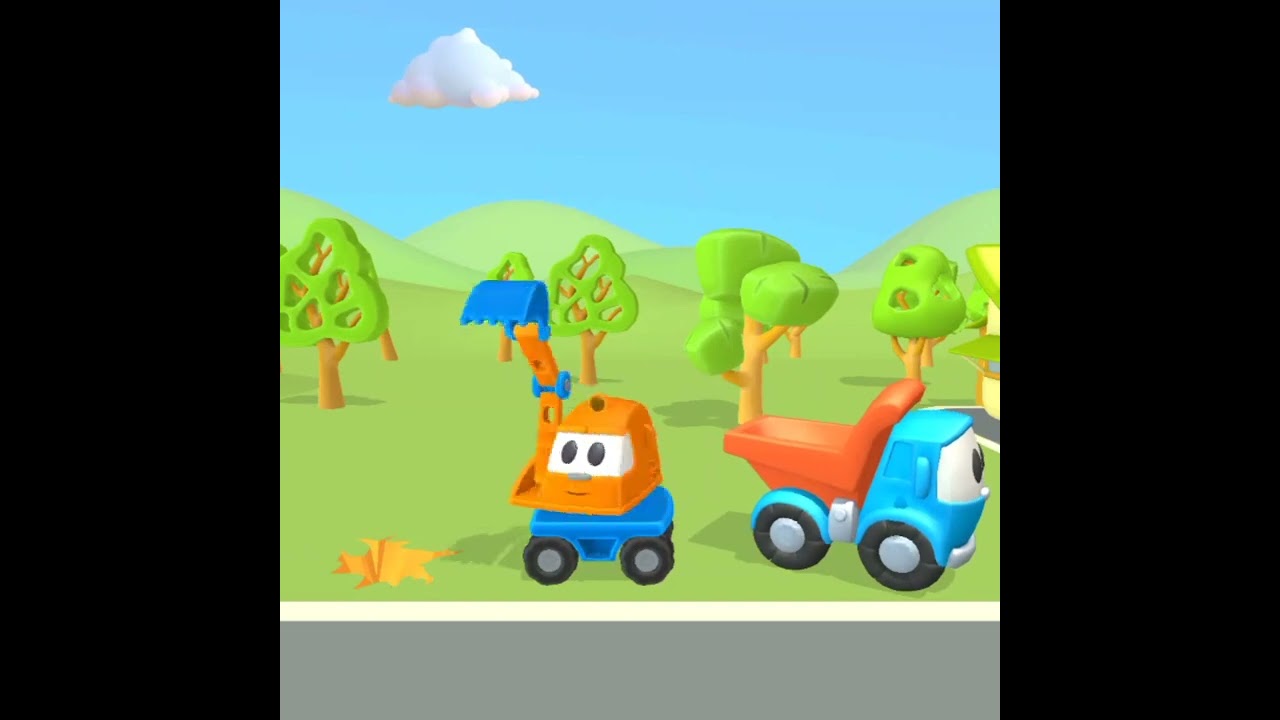 Excavator, Truck for kids #truckforkids #excavatorforkids #Cartoonforkidspk