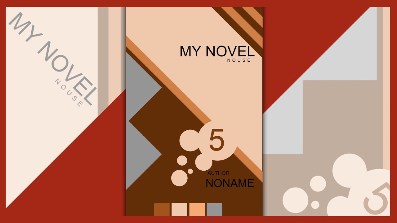 BookTemplate Mockup Design-Tutorial-in-Adobe Illustrator