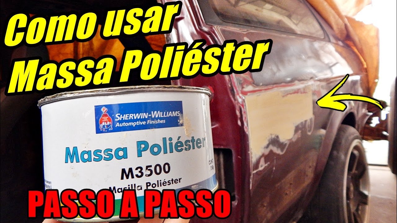 APLICAÇÃO MASSA POLIÉSTER | LB garage