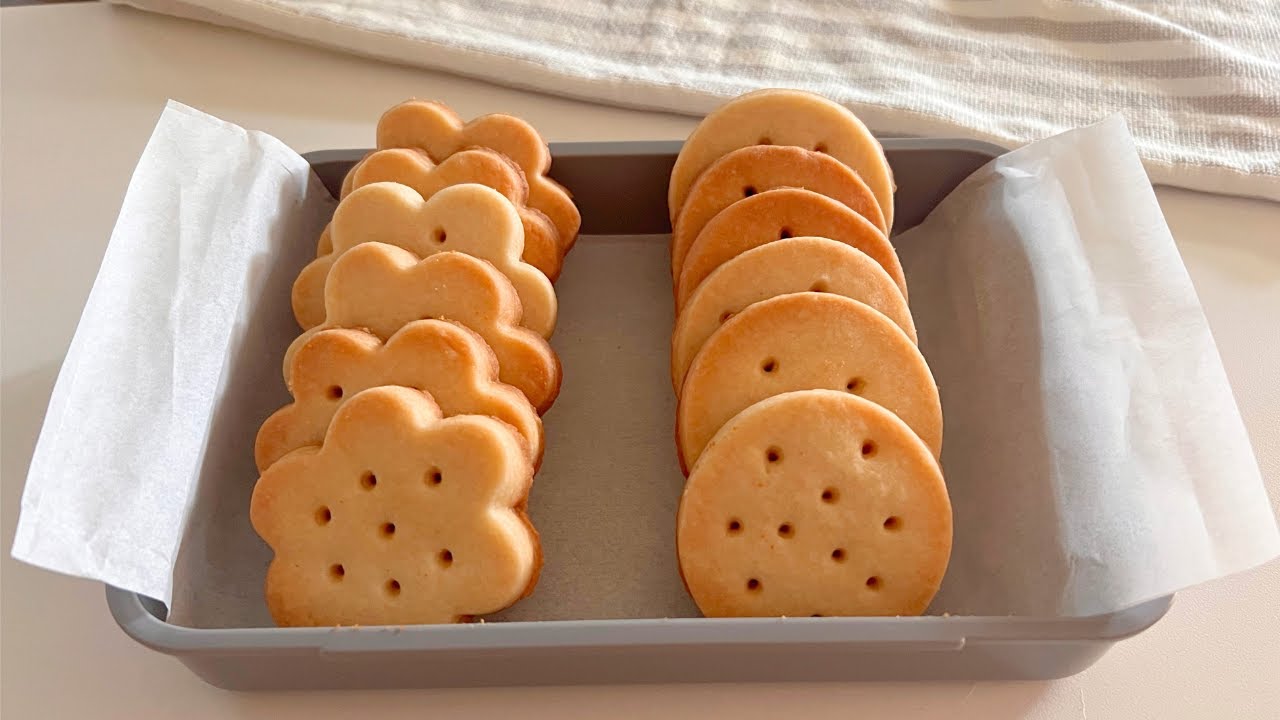 3-Ingredients Shortbread Cookies Recipe | The MOST Crispy and Buttery Cookies Recipe