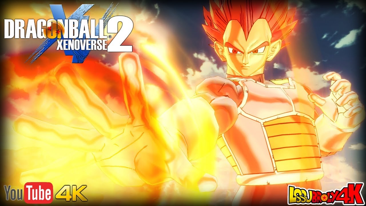 DRAGON BALL XENOVERSE 2 - Super Saiyan God Vegeta Screens | DLC9? | 4K ULTRA HD