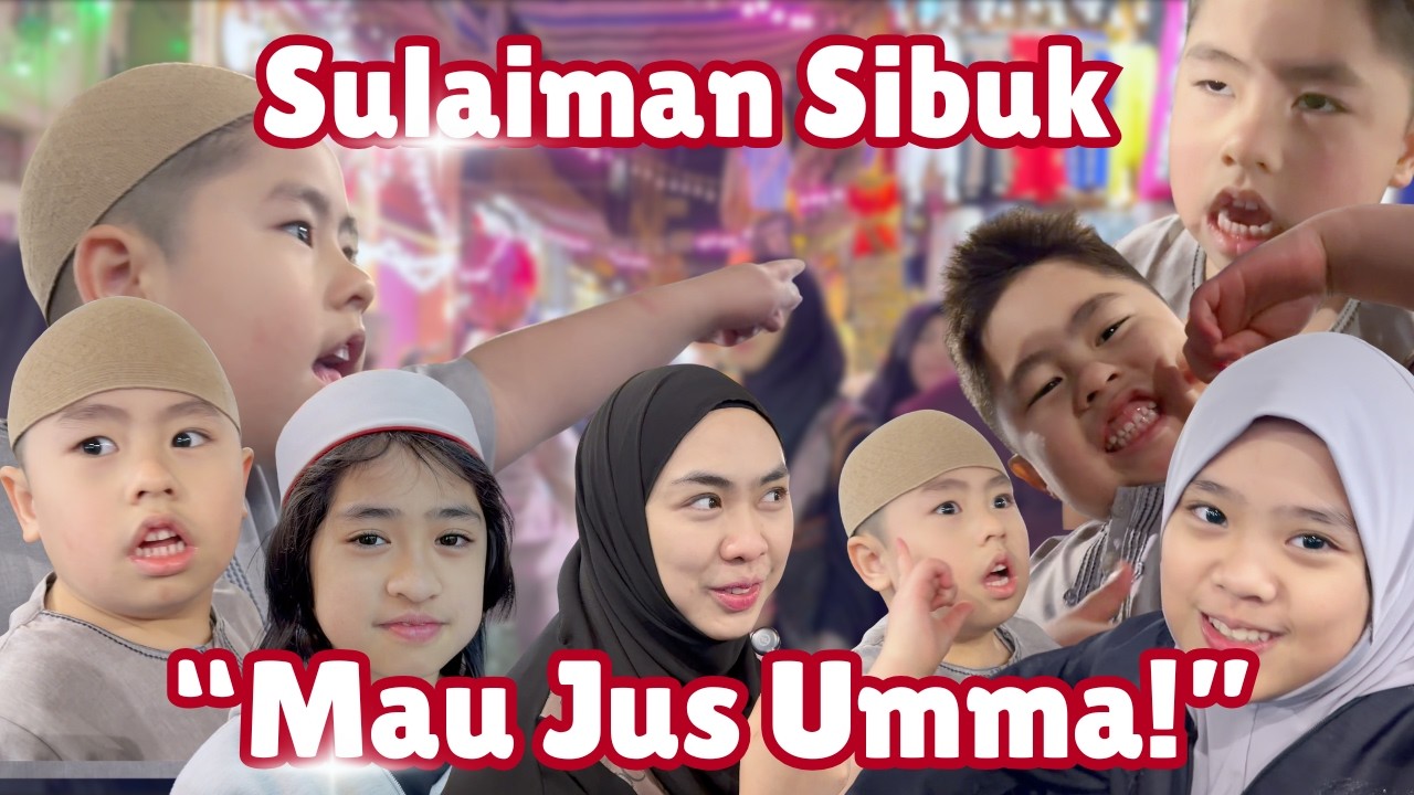 SUASANA TARAWIH DI MASJID AL-AZHAR CAIRO MESIR BERSAMA ANAK-ANAK !