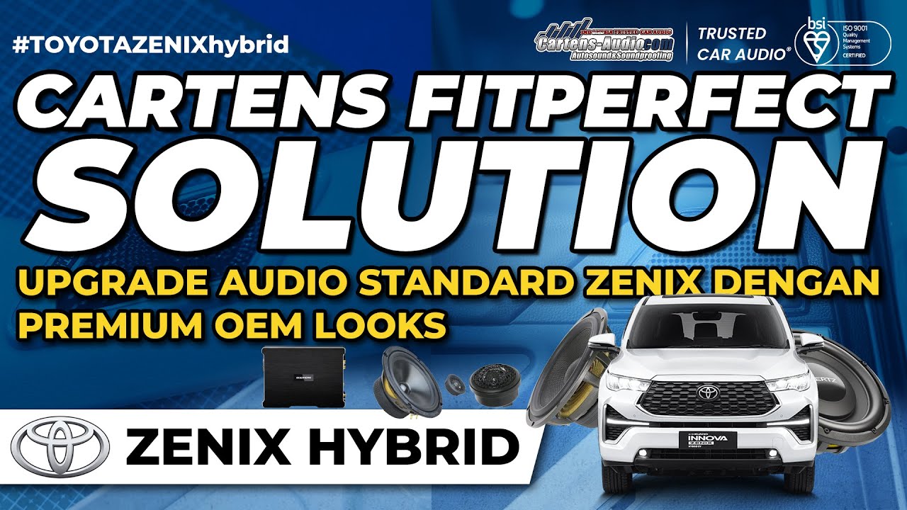 OEM STYLE DENGAN PREMIUM SOUND SPEAKER BRANDED BISA!! CARTENS AUDIO JAKARTA FITPERFECT SOLUTION