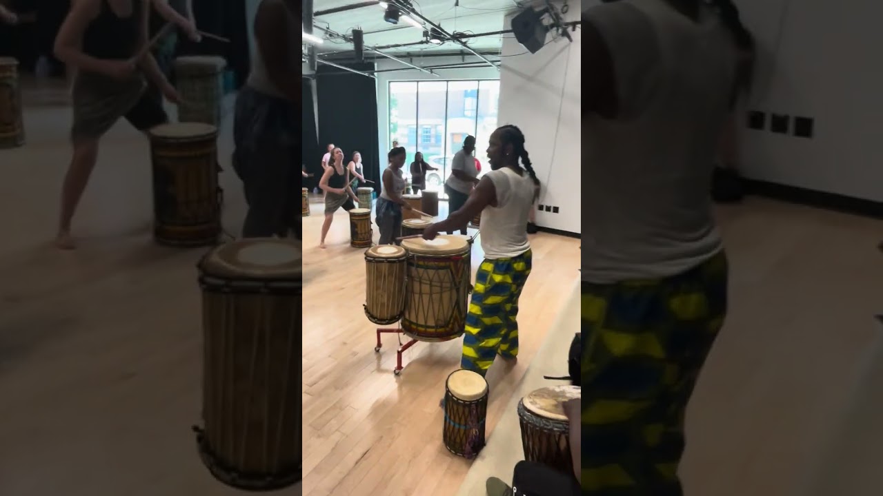 Doun Doun dance class w/ Baba Bangoura - Fakoly 2025 Conference Minneapolis 