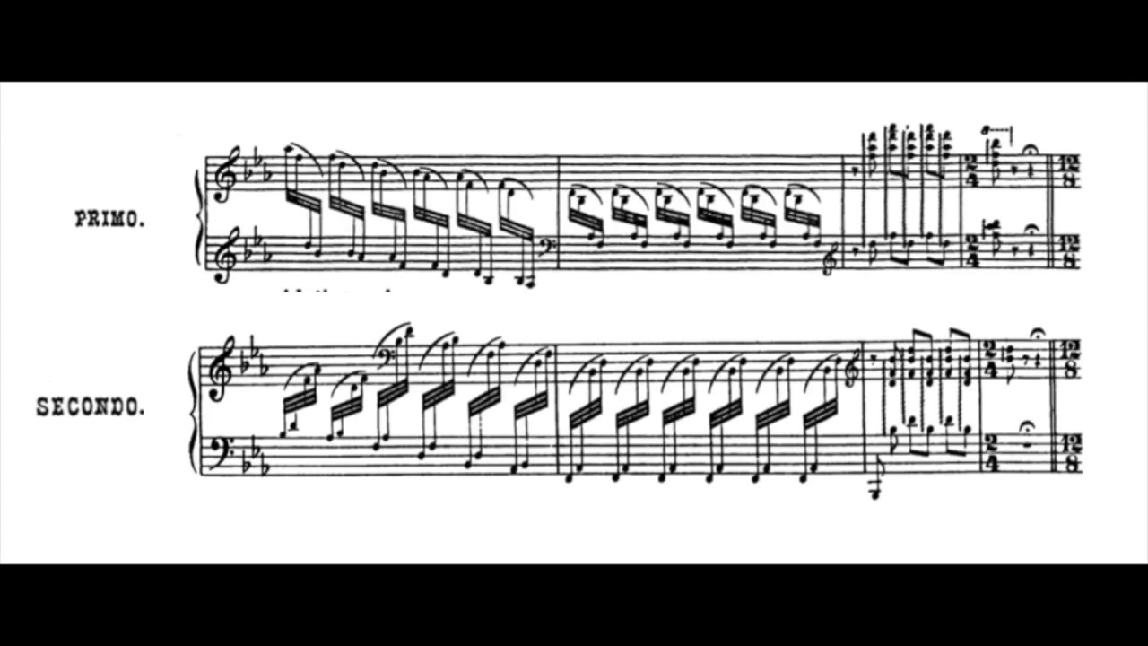 Rose Adagio / Pas d' Action (Sleeping Beauty, Tchaikovsky) Piano 4 Hands, Arr. Rachmaninoff