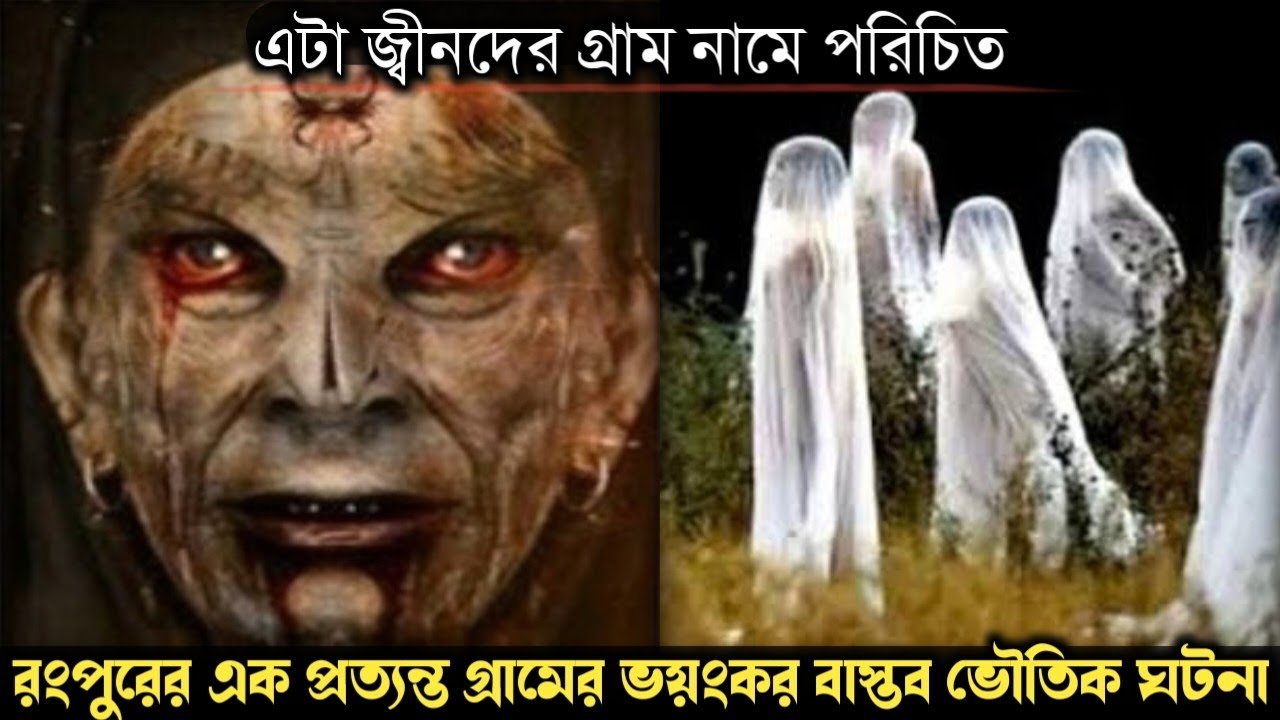 জ্বীনের ভয়ে ৭ বছর ধরে গ্রামে কোন মানুষ নাই (রংপুরের বাস্তব ঘটনা) Bangla horror real life story 1175