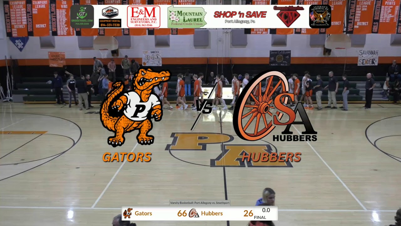 Varsity Basketball: Port Allegany vs. Smethport
