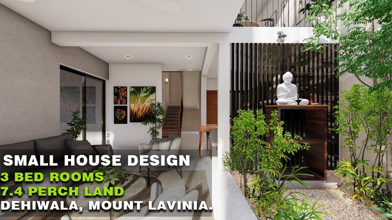3 Bed rooms House Design @ Mount Lavinia , Sri Lanka | 2024