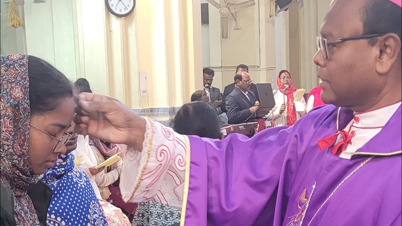 🔴राख बुध ✝️ 18 Feb 2026 | st Mary's cathedral ranchi
