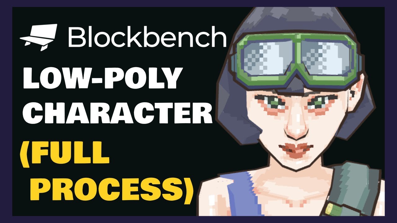 Low-poly Character in Blockbench | FULL PROCESS | Blockbench Timelapse