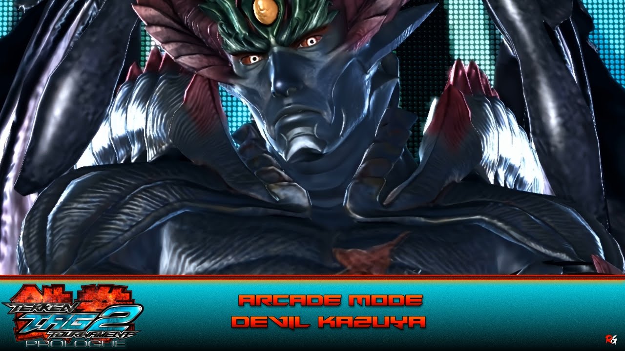 Tekken Tag Tournament 2 Пролог: Аркадный режим - Дьявол Казуя
