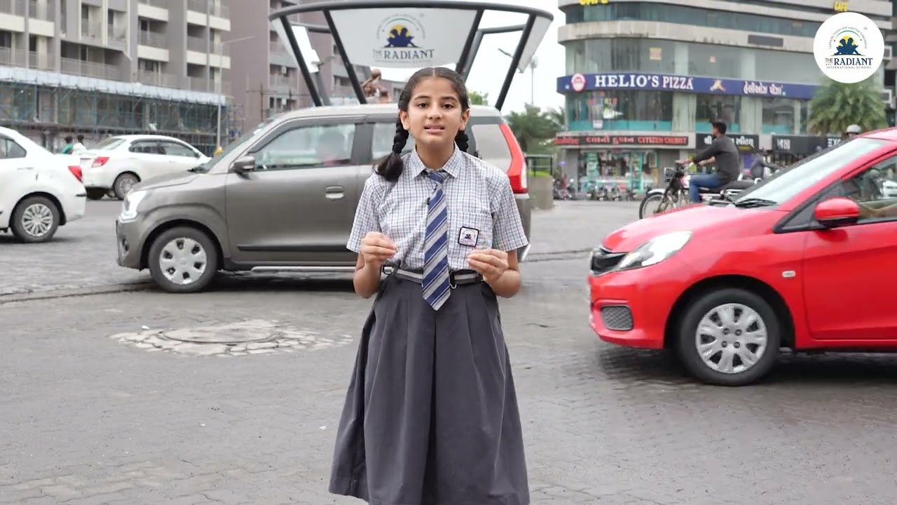 Road Safety Awareness | The Radinat International School | Surat City Traffic Police #roadsafety