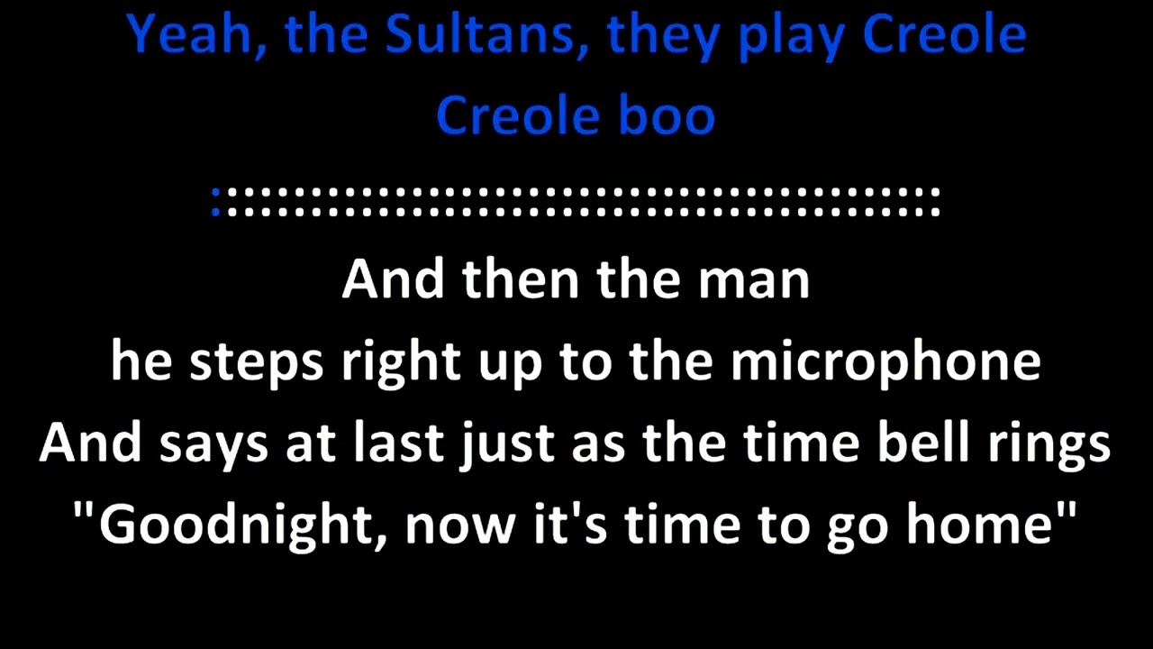 SULTANS OF SWING (KARAOKE PER DAVE)