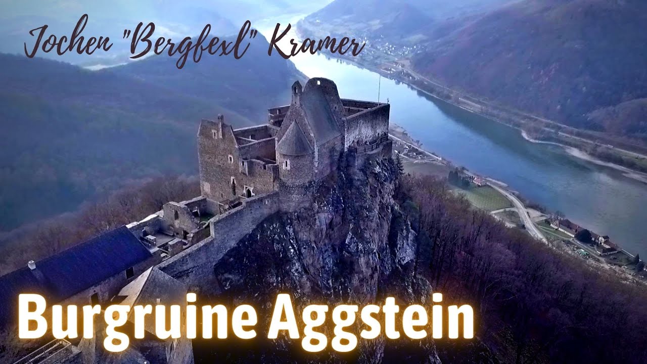 Burgruine Aggstein aus der Luft - (Aerial photography) - Jochen 