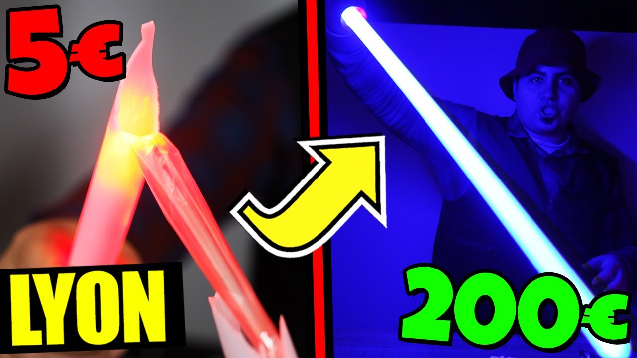 SPADA LASER DA 5€ CONTRO SPADA LASER DA 200€!!