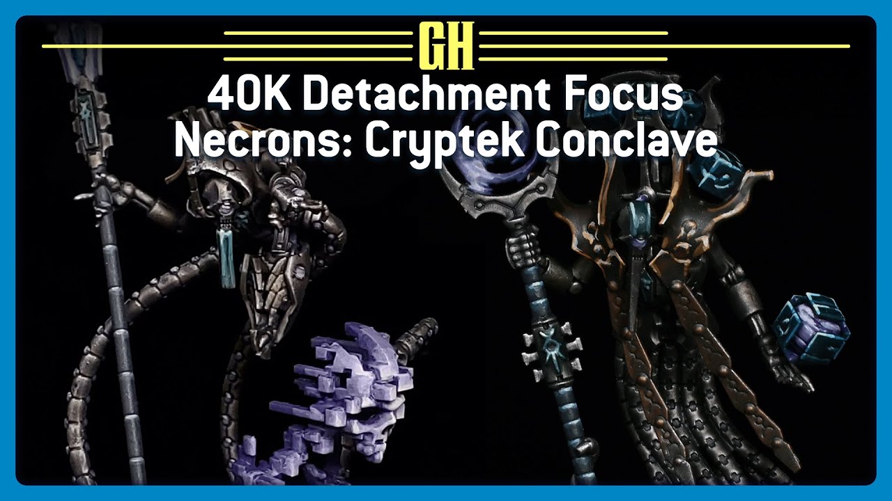 Отряд по вселенной Warhammer 40k - Некроны: Криптекский конклав