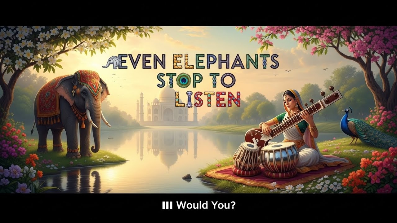 You Won’t Believe This Sitar & Tabla Music Is Mesmerizing that Stuns— Even Elephants Stop to Listen