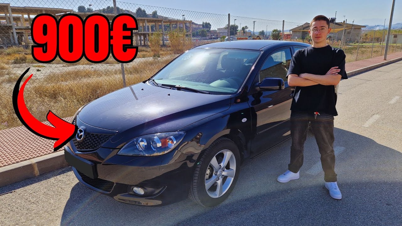 COMPRO UN COCHE POR 900€ | Mazda 3 2006 1.6 110cv 🔥
