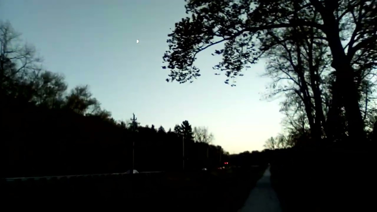 Ohio and Erie Canal Towpath Sunset Walk 10-28-25