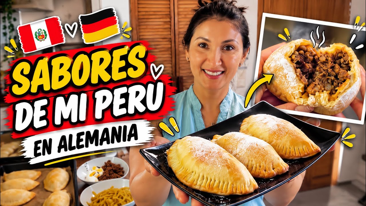 Empanadas Peruanas en Alemania  🇩🇪 | Mi Esposo Reacciona a Esta Delicia 😋, Shirley Tocic