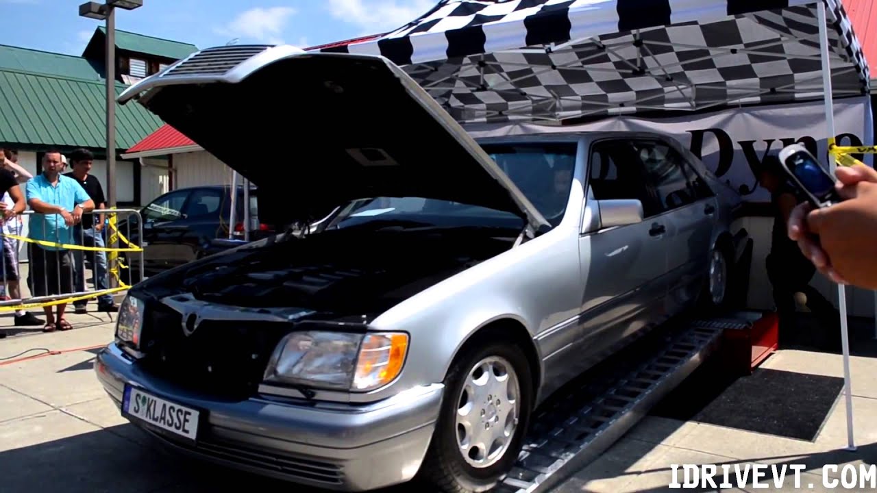 1995 Mercedes-Benz S600 V12 Dyno