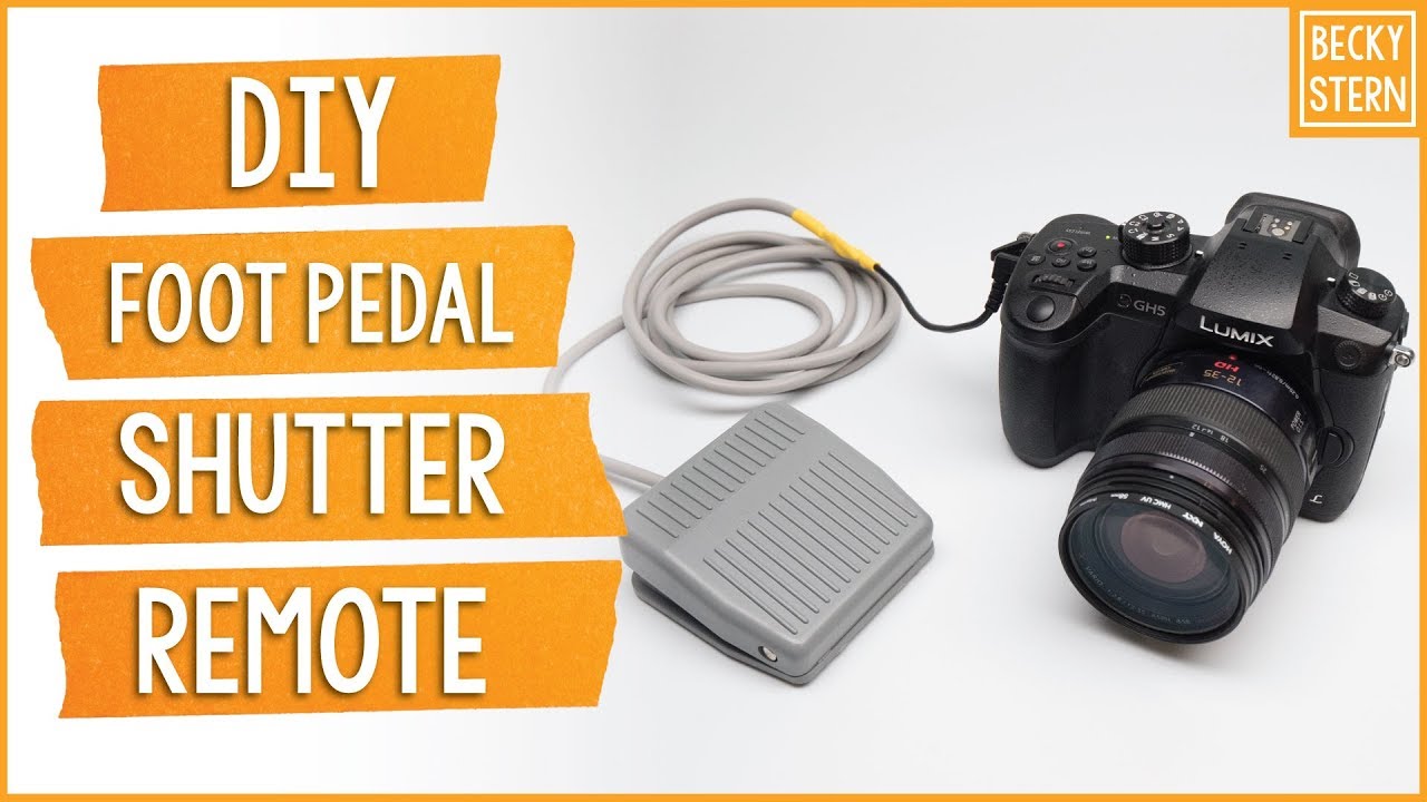 GH5 Foot Pedal Shutter Remote // Becky Stern